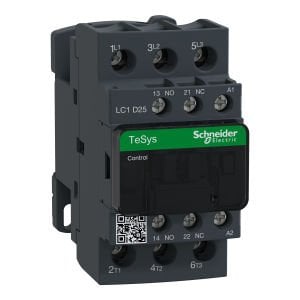 Schneider LC1D25E7 48V AC 11 kW 25A 1NO 1NC Kontaktör
