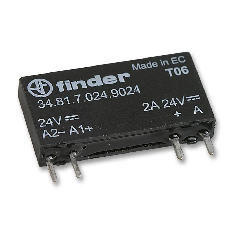Finder F.34.81.7.024.9024 SSR Röle 2A 24 V DC