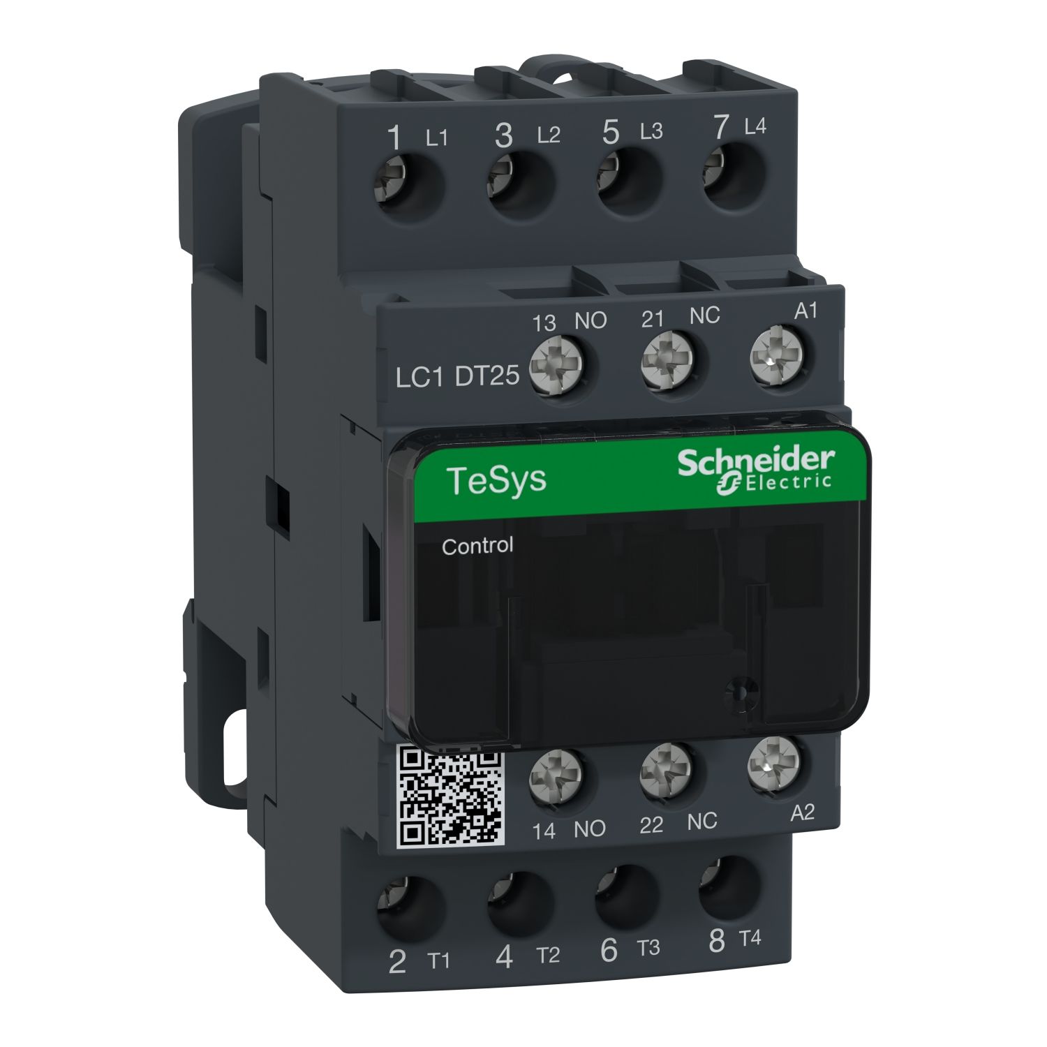 Schneider LC1DT25M7 220V AC 11 kW 25A 1NO 1NC Kontaktör