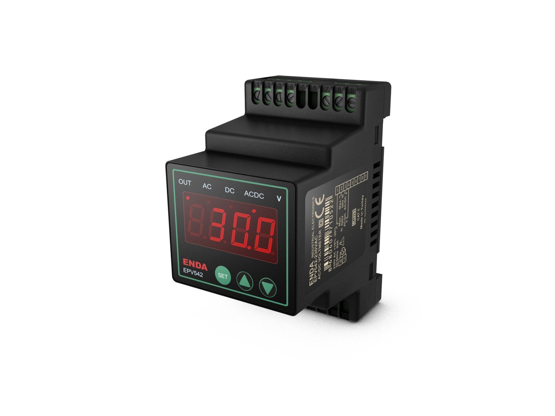 Enda EPV542-230/LV Dijital Voltmetre