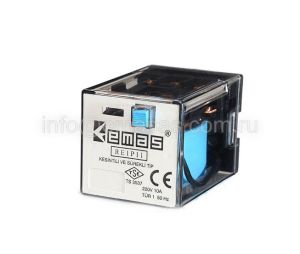 Emas RE1P11DC024 24VDC 3 Kontak 11 Pin Endüstriyel Röle