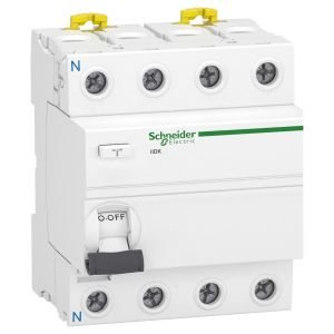 Schneider A9R70463 iIDK 4P 63A 30mA AC Kaçak Akım Rölesi