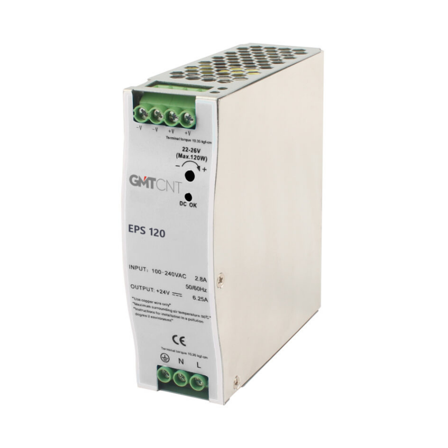 GMTCNT EPS120 24VDC 5A 120W Güç Kaynağı