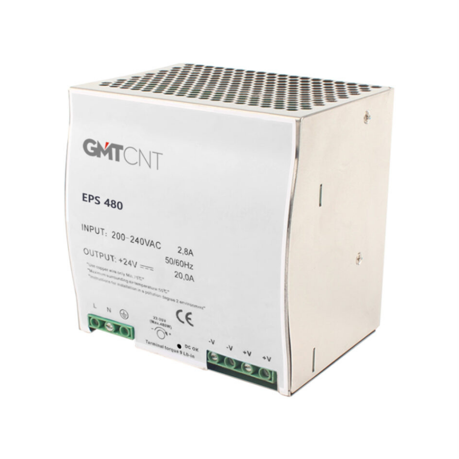 GMTCNT EPS480 24VDC 20A 480W Güç Kaynağı