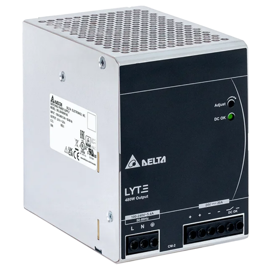 Delta DRL-24V480W1AS 480W 24V DC 20A Güç Kaynağı