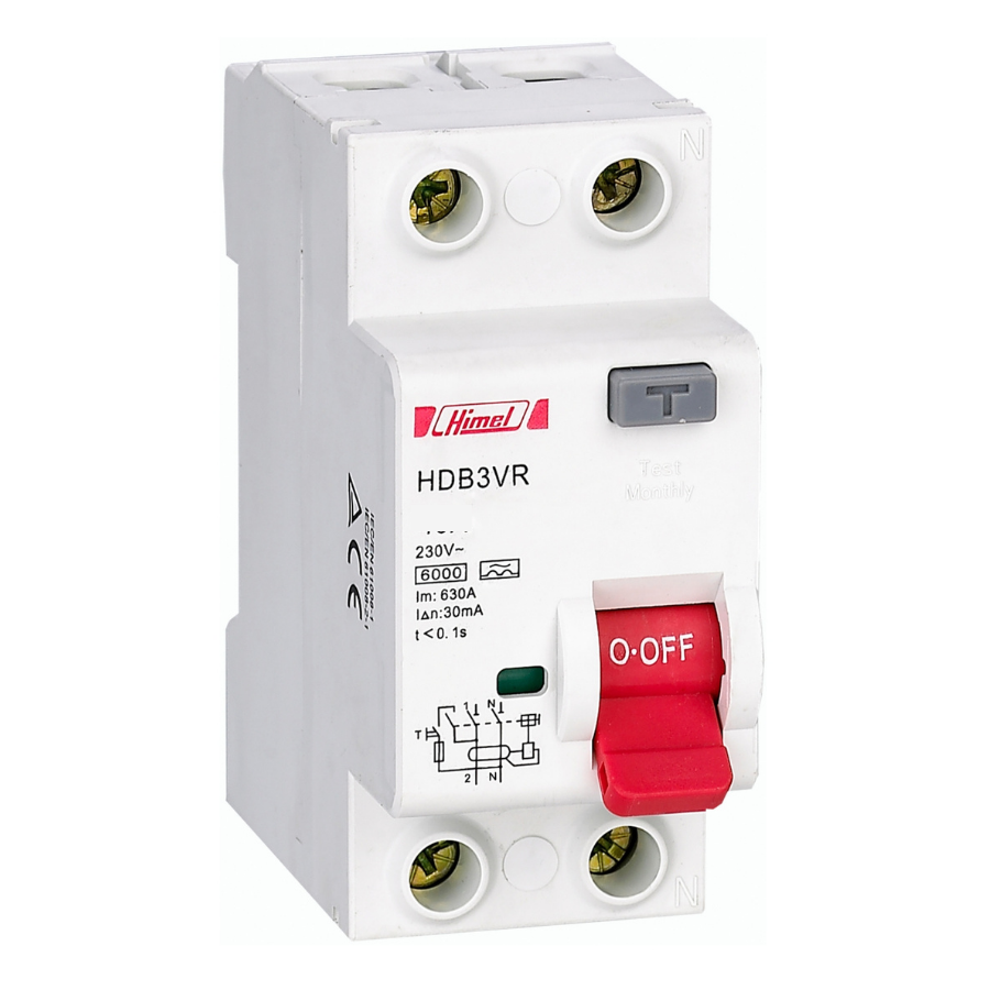 Himel HDB3VR232SC 2X32A 30 mA 1P+N Kaçak Akım Rölesi