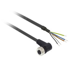 Telemecanique XZCP1264L5 M12 5 Pin Açılı 5M Verici Kablosu