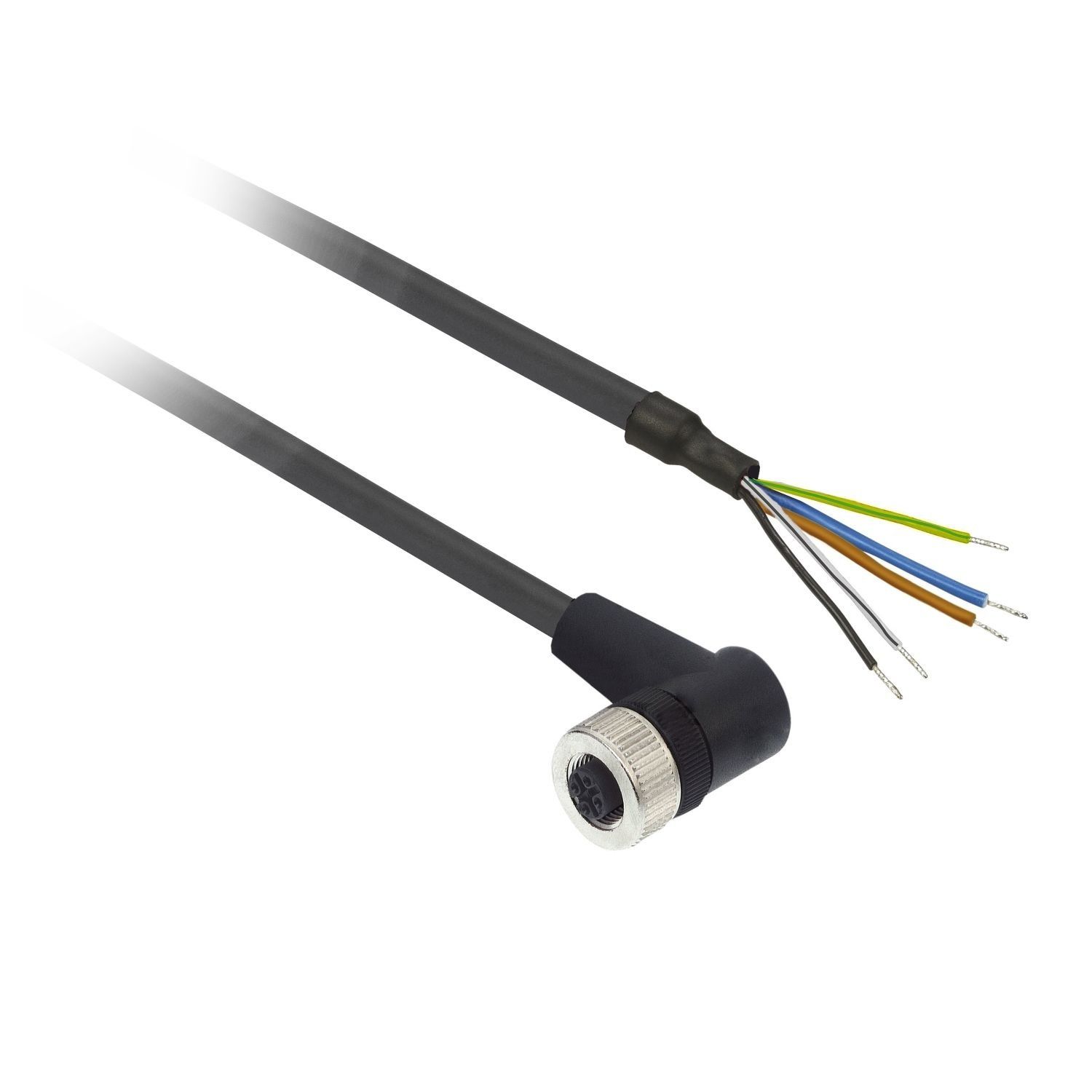 Telemecanique XZCP1264L10 M12 5 Pin Açılı 10M Verici Kablosu