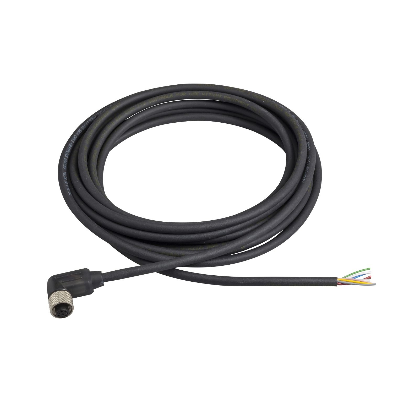 Telemecanique XZCP53P11L5 M12 8 Pin Açılı 5M Verici Kablosu