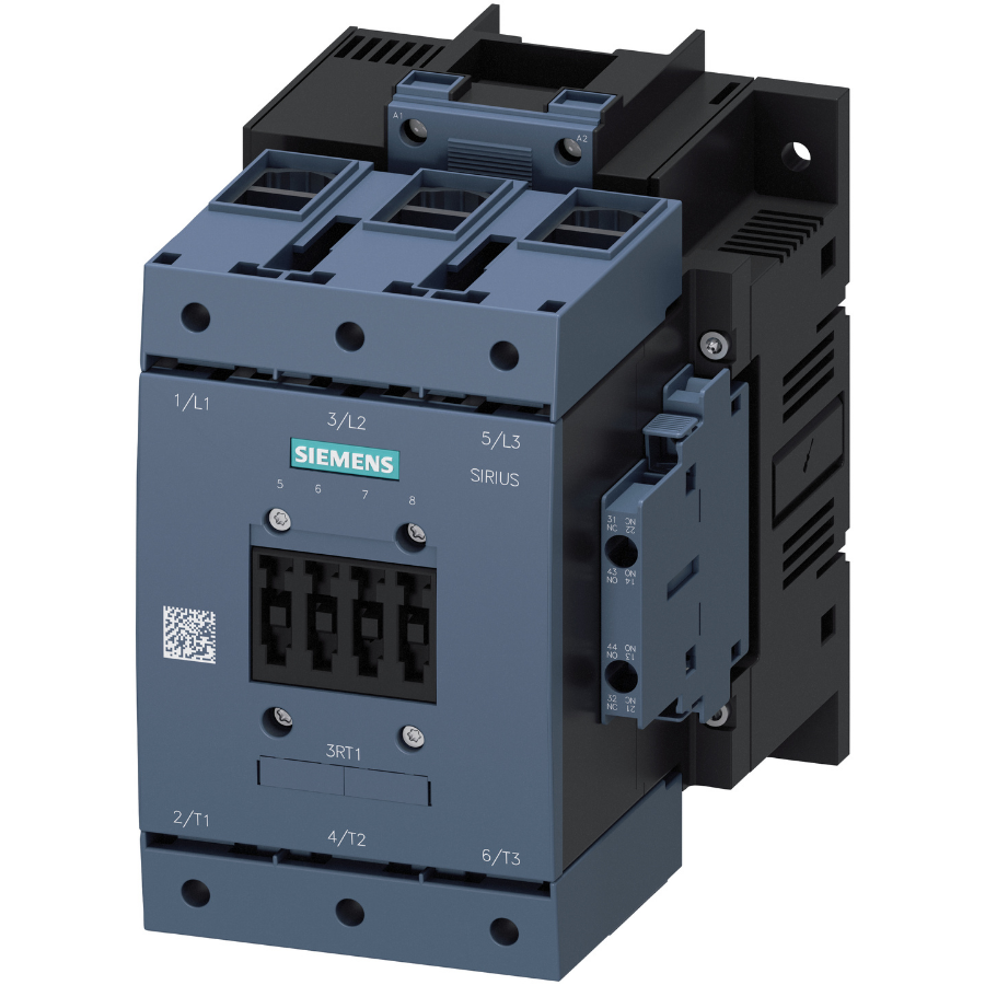 Siemens 3RT1054-1AP36 2NO+2NC 220V AC/DC 55 kW Sirius Kontaktör