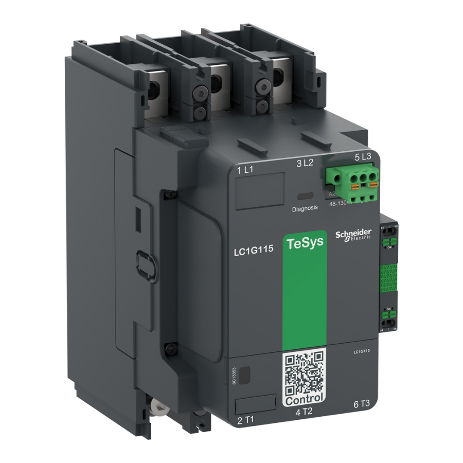 Schneider LC1G185KUEN 3P 100-250V AC/DC  185A Kontaktör