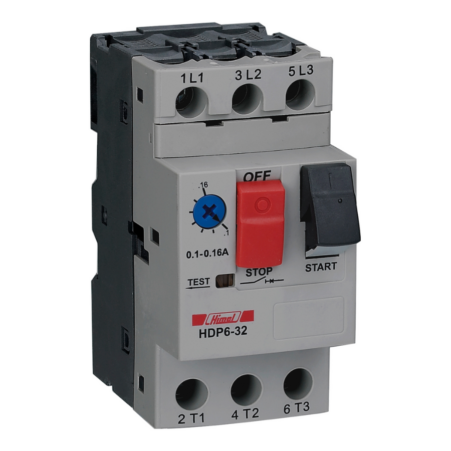 Himel HDP6321P6 0.37 kW 1-1.6A Motor Koruma Şalteri MKŞ