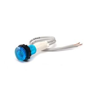 Emas S100LM2 S Serisi Plastik LED'li 24V AC/DC Mavi 10 mm Sinyal