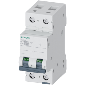 Siemens 5SL6516-7 6kA C Tipi 16 Amper 1P+1N Otomatik Sigorta