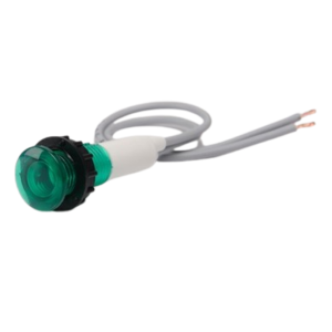 Emas S100LY S Serisi Plastik LED'li 230V AC Yeşil 10 mm Sinyal
