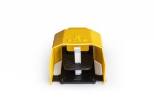 Emas PPKS11BX10 PPK Serisi Plastik Korumalı 1NO+1NC Tekli Sarı Plastik Pedal