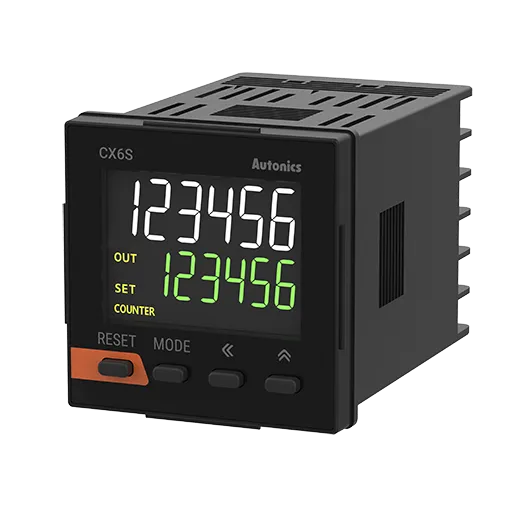 Autonics CX6S-1P4 LCD Ekranlı Dijital Sayıcı Ve Zamanlayıcı 100-240VAC