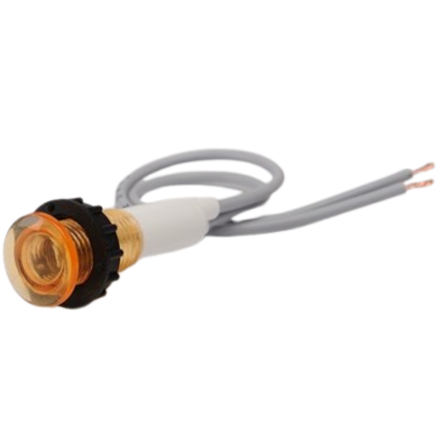Emas S100NS SİNYAL 10mm 220V.NOR.SARI 12.5 CM