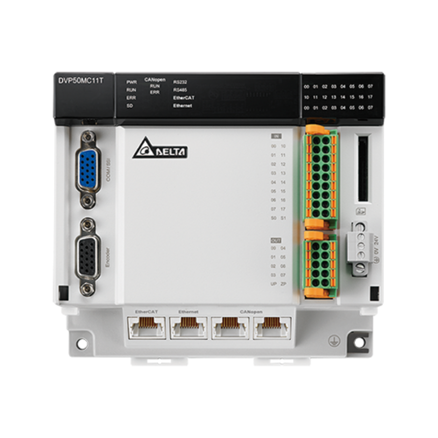 Delta DVP50MC11T-16S 16 Eksen (PTP) 16/8 GÇ Motion Plc