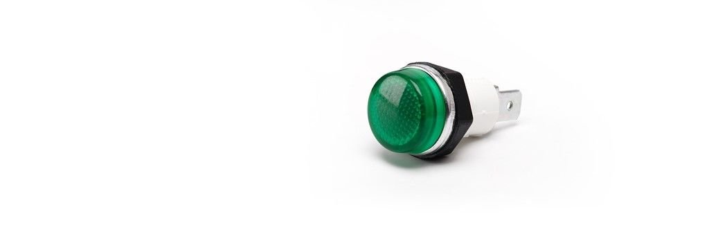 Emas S140NY S Serisi Plastik 230V AC Yeşil 14 mm Sinyal