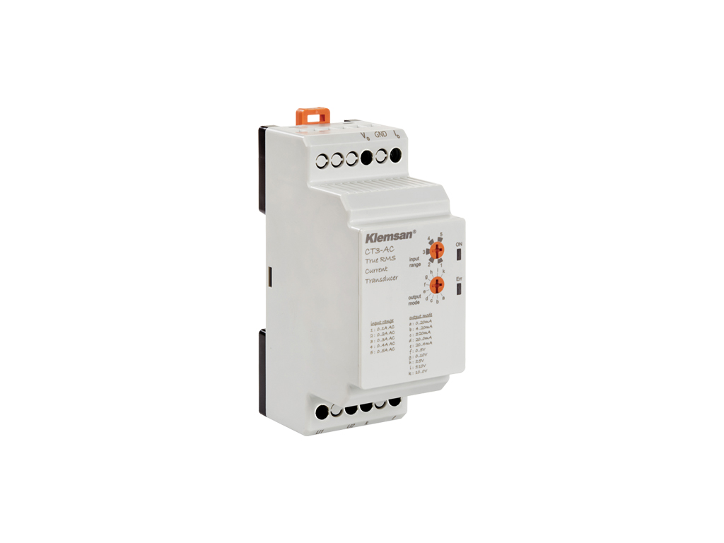 Klemsan 600100 CT3-AC Gerçek RMS Akım Transdüseri