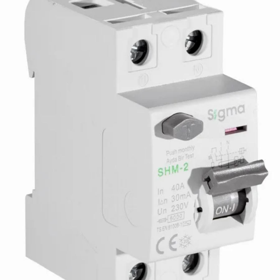 Sigma SHM2040030 40A 30MA 6ka 230V Kaçak Akım Koruma Rölesi