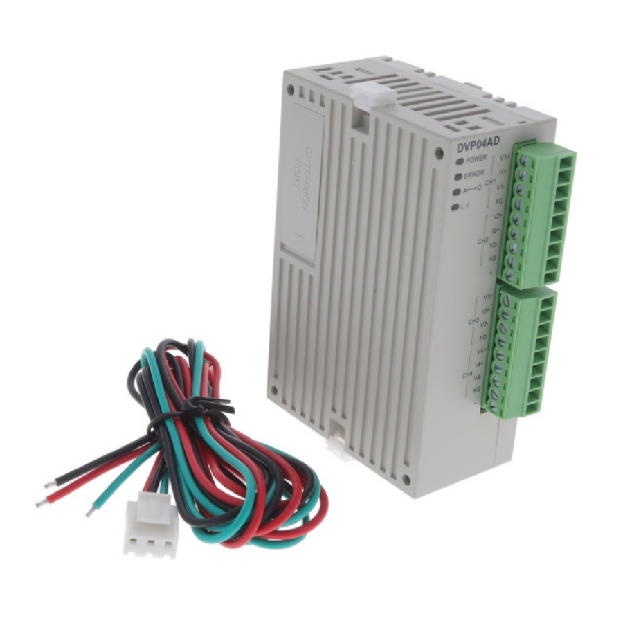 Delta Plc DVP04AD-SL 4 Analog Giriş Modülü