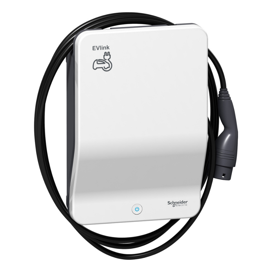 Schneider EVH2S22P0CK 22 kW T2 Kablolu Wallbox Araç Şarj İstasyonu