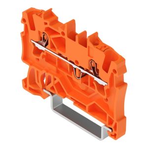 Wago 2201-1202 1.5 mm Push-in Turuncu Ray Klemens