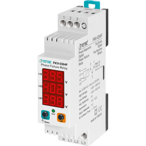 Tense FKV-03HF V-Otomat Tip Setli Dijital Faz Koruma Rölesi