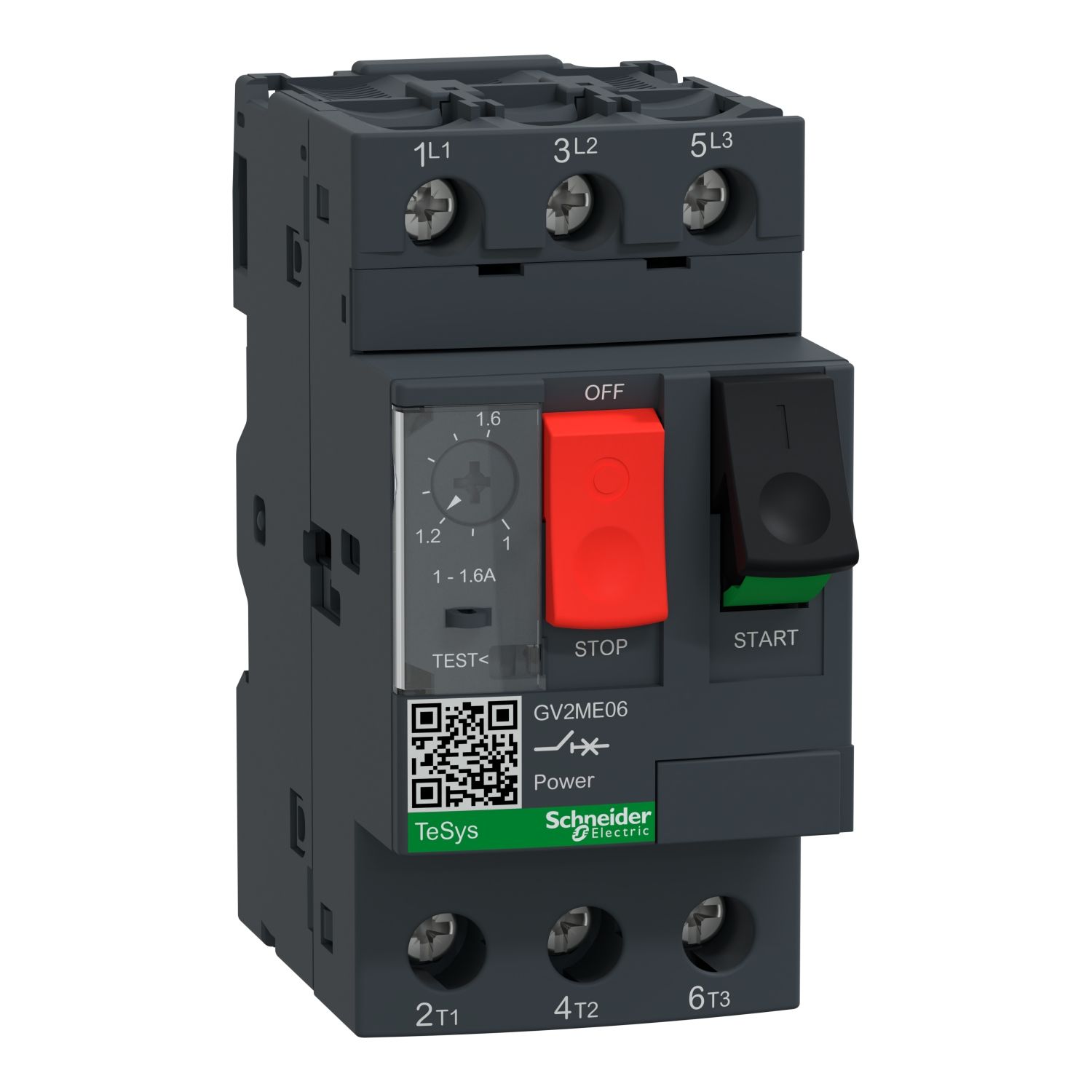 Schneider GV2ME06 1-1.6A Motor Koruma Şalteri MKŞ