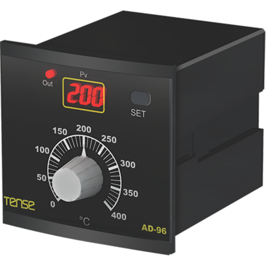 Tense AD-96 Analog Ayarlı Dijital Termostat 96x96mm