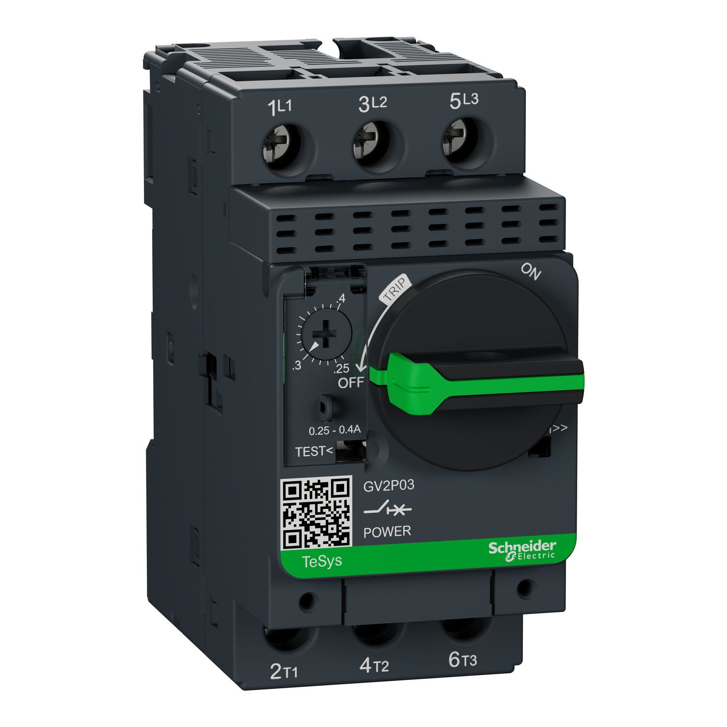 Schneider GV2P03 0,25…0,40 A Motor Koruma Şalteri MKŞ