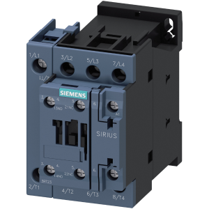 Siemens 3RT2327-1AP00 4 Kutup 220V AC 50A 33KW Sirius Kontaktör
