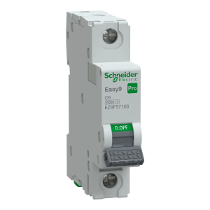Schneider EZ9F57106 1X6A C Eğrisi 6kA Otomatik Sigorta