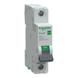 Schneider EZ9F57116 1X16A C Eğrisi 6kA Otomatik Sigorta