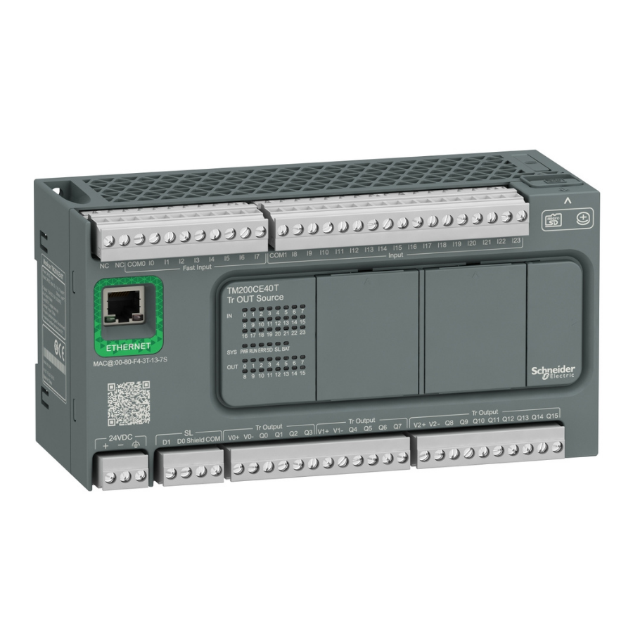 Schneider Electric TM200CE40T 40 GÇ PNP Ethernet Plc