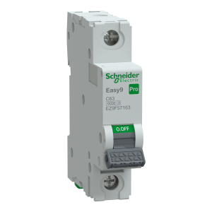 Schneider EZ9F57163 1X63A C Eğrisi 6kA Otomatik Sigorta