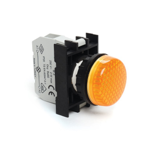 Emas B030XS 22 mm Ba9S Duylu Sarı Sinyal Lambası