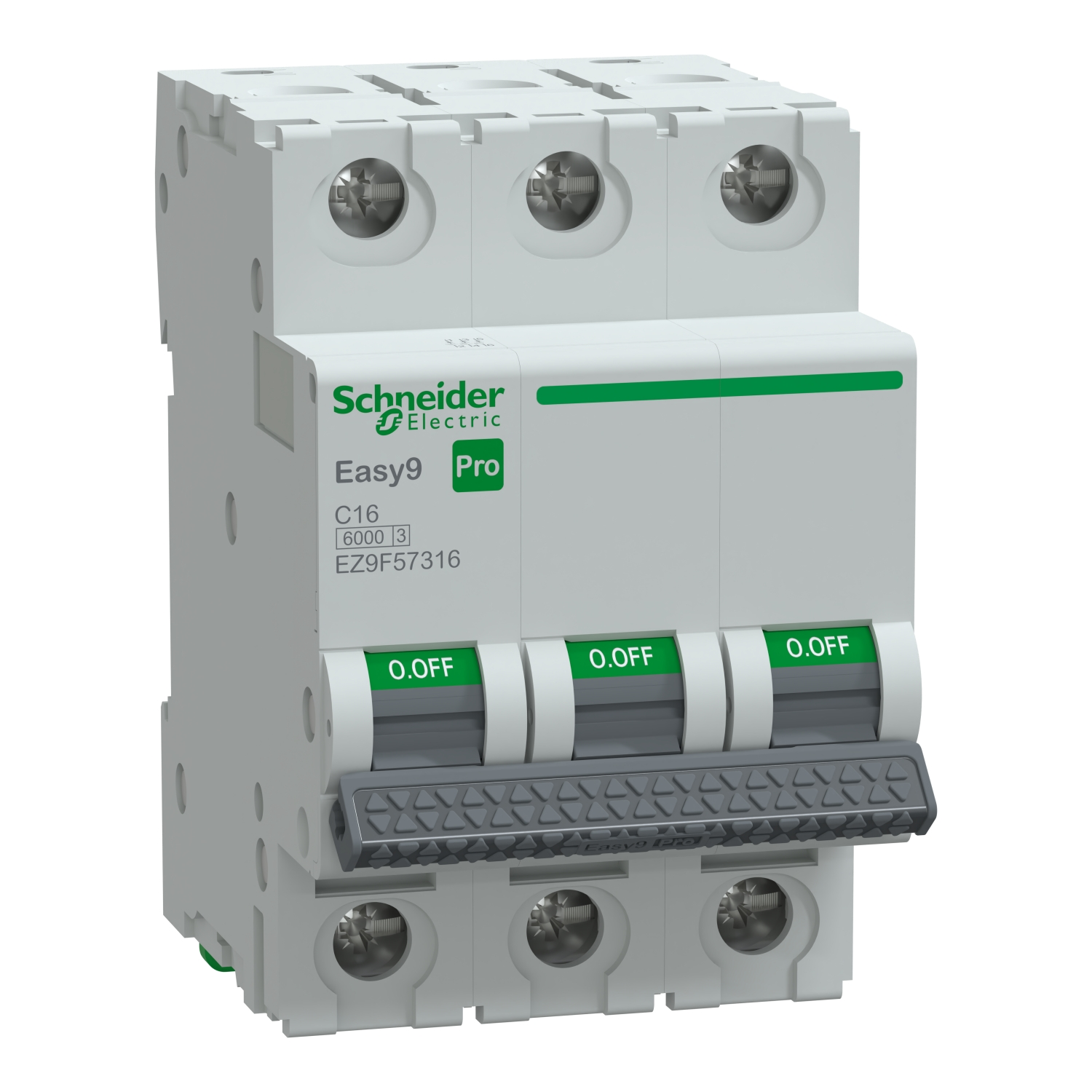 Schneider EZ9F57316 3X16A C Eğrisi 6kA Otomatik Sigorta