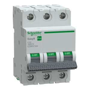Schneider EZ9F57332 3X32A C Eğrisi 6kA Otomatik Sigorta