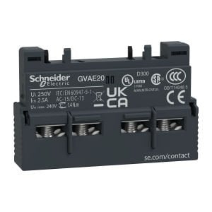Schneider GVAE20 TeSys MKŞ GV2-GV3 Yardımcı Kontak 2 NA