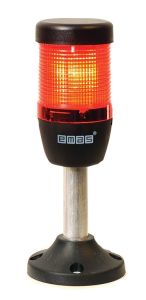 Emas IK51L024XM03 IK Serisi Tek Katlı 24V AC/DC 100mm Borulu Plastik Ayaklı LED Kolon 50mm