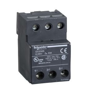 Schneider GV2G05 TeSys GV2, TeSys D ,TeSys U terminal bloğu 3P GV1L3 için