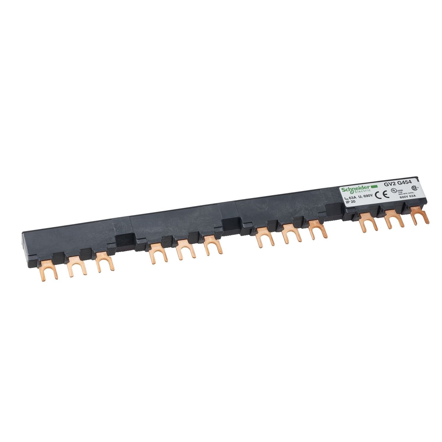 Schneider GV2G454 Komb Busbar 63 A 4 Dağıtım Kutusu