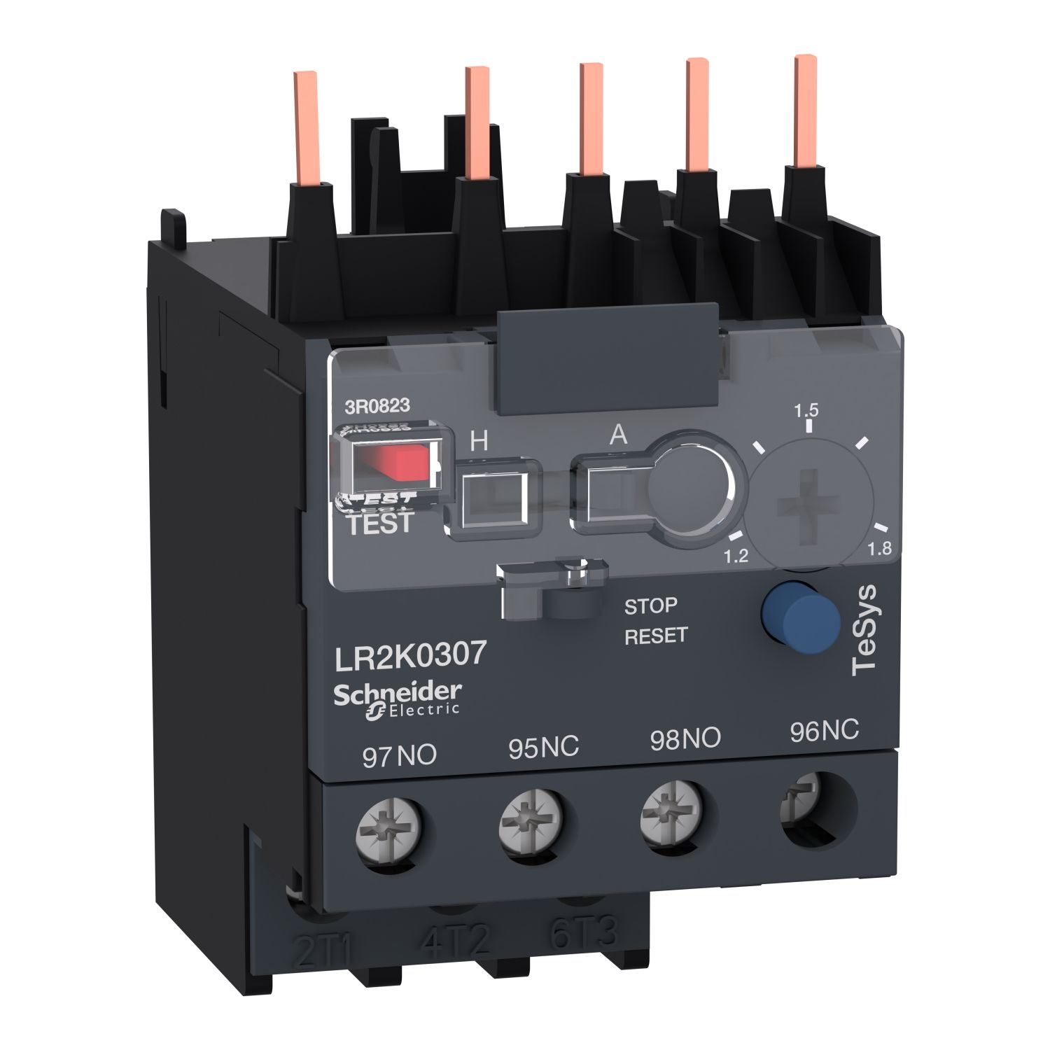 Schneider LR2K0307 1,2...1,8 A - Sınıf 10A Termik Röle