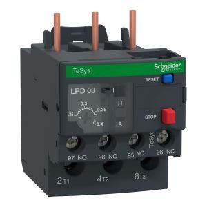 Schneider LRD03 0,25...0,4 A - Sınıf 10A Termik Röle
