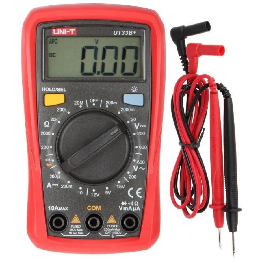 Uni-T UT33B+ 600V AC/DC 10A(DC) Dijital Multimetre