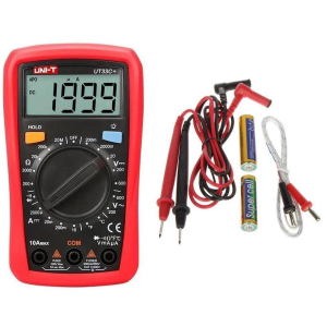 Uni-T UT33C+ 600V AC/DC 10A(DC) Dijital Multimetre