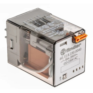 Finder F.60.12.8.230.0040 Genel Kullanımlı 2 CO 10 A Kontaklı 230 V AC 8 Pin Röle